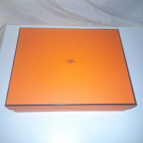 Authentic hermes empty - empty, orange
