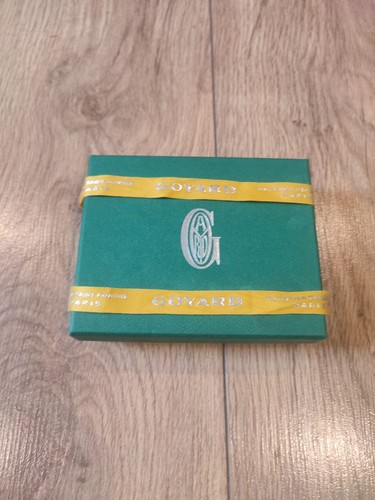 Goyard card holder empty - card, box