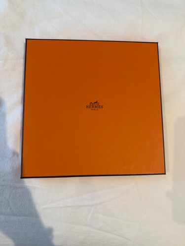 Hermes scarf empty box with