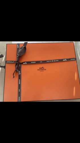 Hermès orange box 1998 year - box,