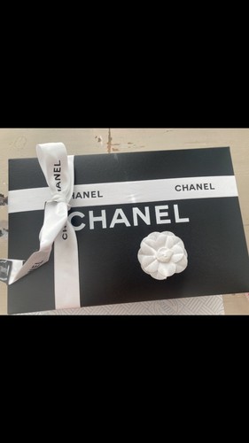 Chanel black box ribbon - black,