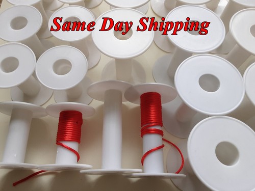 Empty plastic spools rolls - spools,
