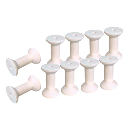 Pieces wood empty thread - 10,