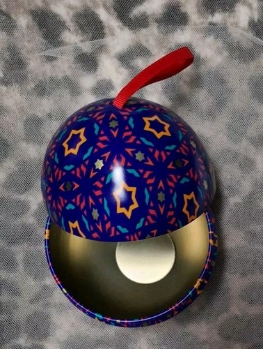 Christmas gift bauble tin - christmas,